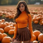 Pumpkin girl