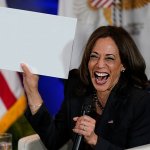 KAMALA - empty sign meme