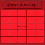 despised villains bingo