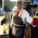 Donald Trump Makes French Fries at McDonald's