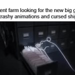 Theres just SO. MUCH. BRAINROT! | Content farm looking for the new big game to make trashy animations and cursed ships about: | image tagged in gifs,funny,memes,content | made w/ Imgflip video-to-gif maker