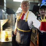 Trump at McDonalds