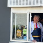 Trump at McDonald's