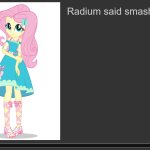Radium said smash to this