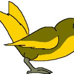 Glow Bird (Yellow)