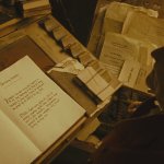 Bilbo writing