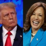 Trump Mad Kamala Glad