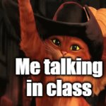 School Memes Vol. 3 | Me talking in class; The strict sub | image tagged in gifs,school | made w/ Imgflip video-to-gif maker