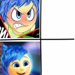 Inside out Joy Hates and Loves Meme