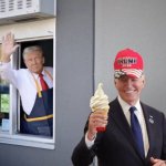 biden ice cream machine trump