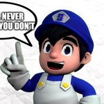 You'll never laugh if you don't | YOU'LL NEVER LAUGH IF YOU DON'T | image tagged in smg4 says x,you'll never laugh if you don't,oh wow are you actually reading these tags | made w/ Imgflip meme maker