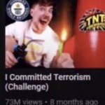 Mr beast commits terrorism meme