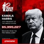 Trump Kamala AIPAC