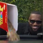 Lebron pours cereal into Bronny's Car