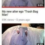 trash bag man