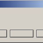 Windows 2000 error message three buttons