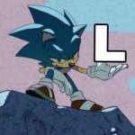 Sonic L meme