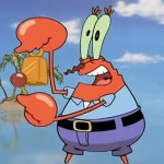 Mr krabs counting