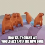 TO THE SCREEN TO THE RING TO THE PEN TO THE KING | HOW KSI THOUGHT WE WOULD ACT AFTER HIS NEW SONG | image tagged in gifs,funny,relatable | made w/ Imgflip video-to-gif maker