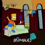 Bart Simpson, Maggie Simpson, House, Rumble