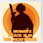 A woman's place is in the resistance