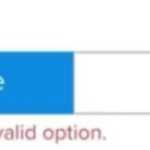 Please select a valid option meme