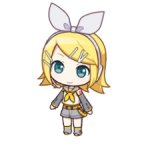 Kagamine Rin (Chibi Model) template