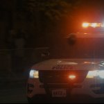 police car