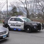 police car responding