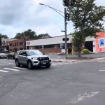 police car responding