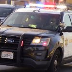 police car responding