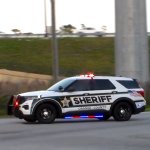 police car responding