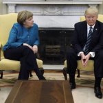 Trump and Merkel