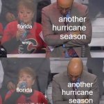 florida rn | another hurricane season; florida; another hurricane season; florida | image tagged in guess i'll drink | made w/ Imgflip meme maker