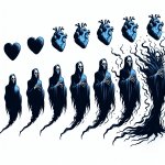 blue hearts turning into dementors