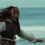 Jack Sparrow running GIF Template