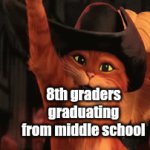 Uh Oh... | High School; 8th graders graduating from middle school | image tagged in gifs,high school | made w/ Imgflip video-to-gif maker