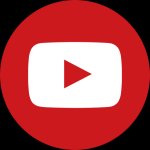 YouTube circle logo