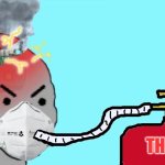 npc life support | THE BIG LIE | image tagged in npc life support | made w/ Imgflip meme maker