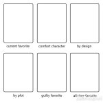 Characters you like