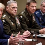 Trump with Joint Chiefs of Staff