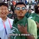 Where is Messi?