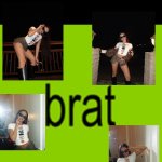 Eden is a brat | image tagged in brat | made w/ Imgflip meme maker