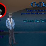 OsDe announcement template meme