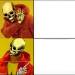 Skeleton Bling template