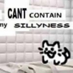 they cant contain my sillyness meme