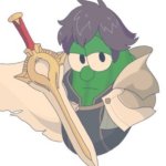 Larry X Chrom meme