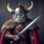 Viking Kitty Cat