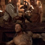 The Mummy Returns: Rick and Imhotep vs the Scorpion King