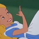 Alice in Wonderland Pointing